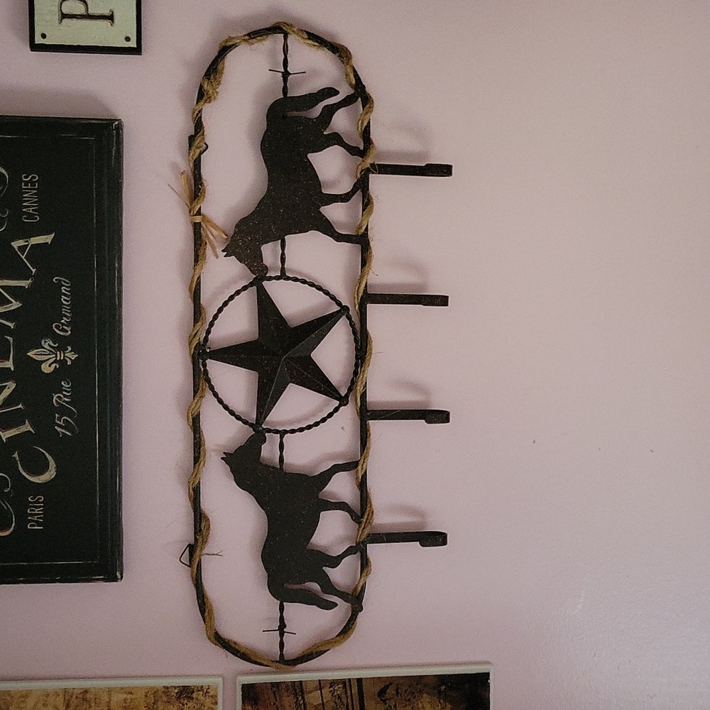 Rustic coat hooks